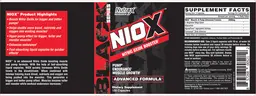 Label for NIOX