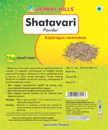 Label for Shatavari Powder