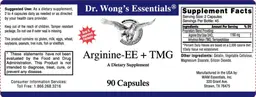 Label for Arginine-EE + TMG