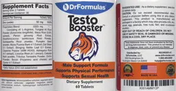 Label for Testo Booster
