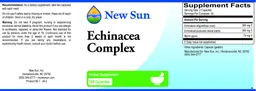 Label for Echinacea Complex