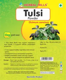 Label for Tulsi Powder