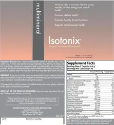 Label for Multivitamin