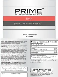 Label for Time Female Libido Formula