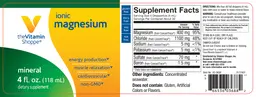 Label for Ionic Magnesium
