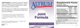 Label for Joint Formula