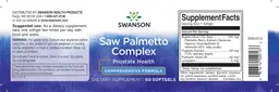 Label for Saw Palmetto Complex