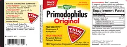 Label for Primadophilus Original