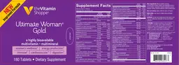 Label for Ultimate Woman Gold