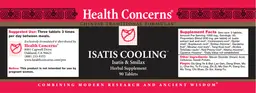Label for Isatis Cooling