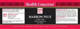 Label for Marrow Plus