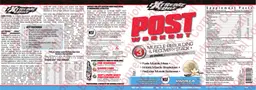 Label for Post Workout Vanilla Flavor