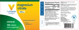 Magnesium Citrate 200 mg