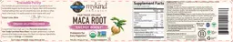 Label for Maca Root