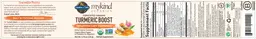 Label for Turmeric Boost