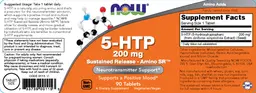 Label for 5-HTP 200 mg
