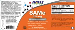 Label for SAMe 200 mg