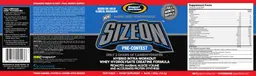 Label for SizeOn Fruit Punch
