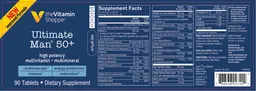 Label for Ultimate Man 50+