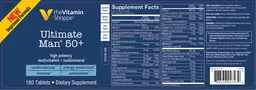 Label for Ultimate Man 50+
