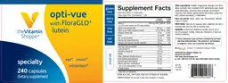 Label for Opti-Vue with FloraGLO Lutein