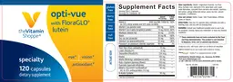 Label for Opti-Vue with FloraGLO Lutein