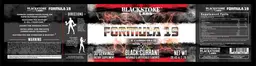 Label for Formula 19 Black Currant