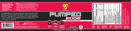 Label for Pumped Edge Fruit Punch
