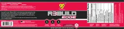 Label for R3Build Edge Fruit Punch