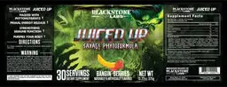 Label for Juiced Up Bangin Berries