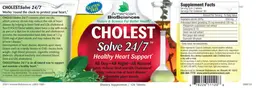 Label for Cholest Solve 24/7