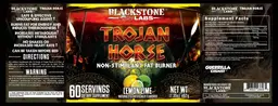 Label for Trojan Horse Lemon Lime
