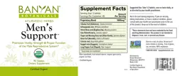 Label for Men's Support