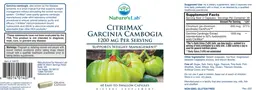 Label for Citrimax Garcinia Cambogia 1200 mg
