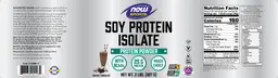 Label for Soy Protein Isolate Creamy Chocolate