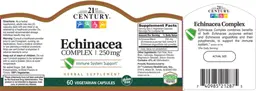 Label for Echinacea Complex 250 mg