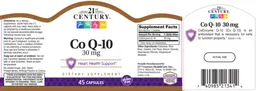 Label for Co Q-10 30 mg