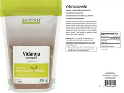 Label for Vidanga Powder