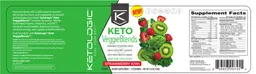 Label for Keto VeggieBlends Strawberry Kiwi