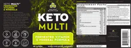 Label for Keto MULTI