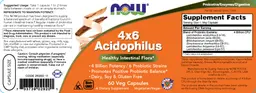 Label for 4x6 Acidophilus