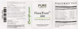 Label for Flora Trust 4000