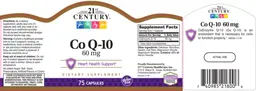 Label for Co Q-10 60 mg