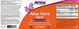 Label for Aloe Vera Gels