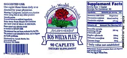 Label for Box Welya Plus