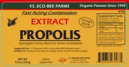 Label for Propolis Extract