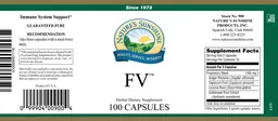 Label for FV