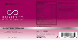 Label for Hairfinity