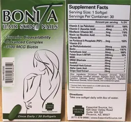 Label for Bonita