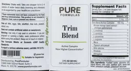 Label for Trim Blend